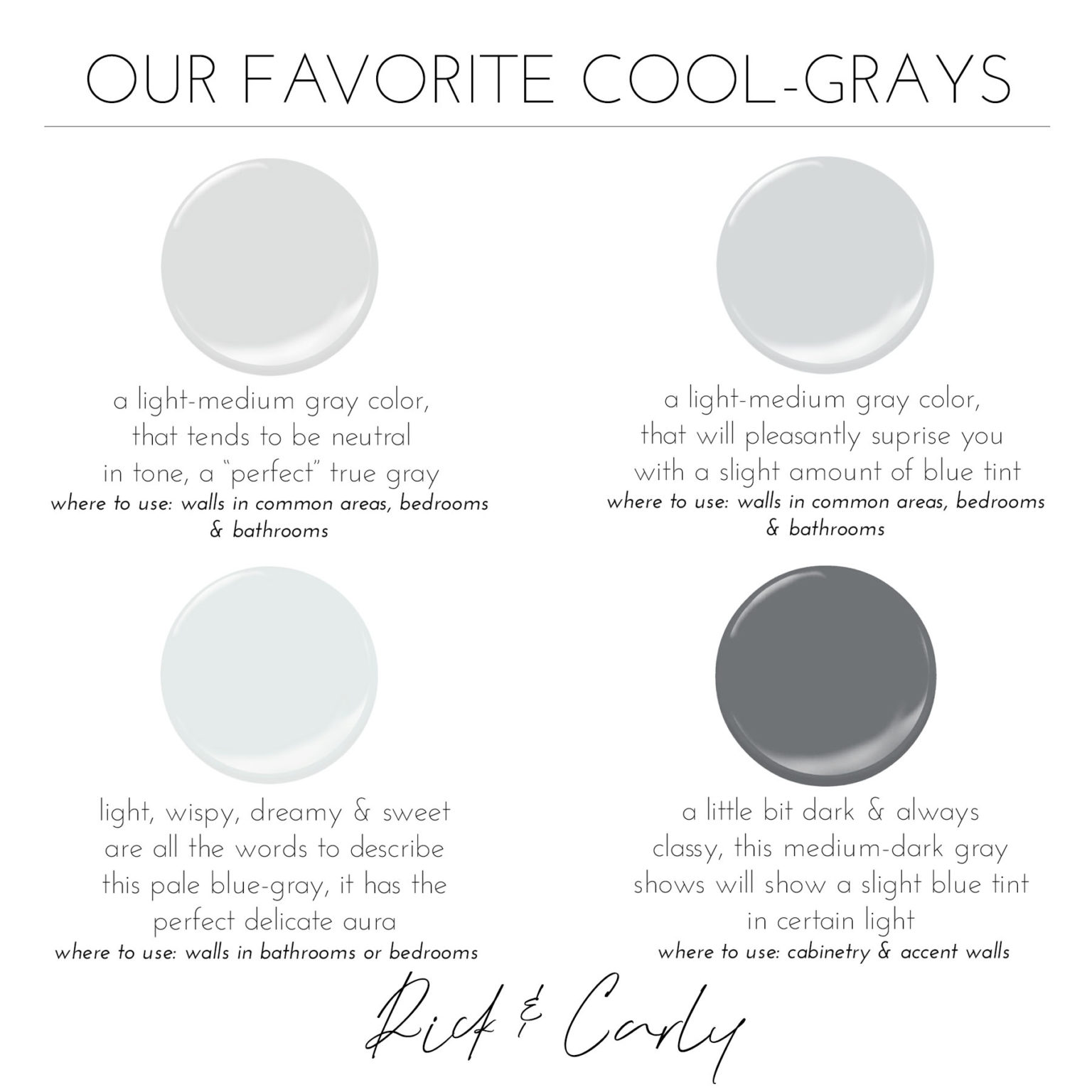 Our Favorite Cool-Grays | Fresh Coast Flips